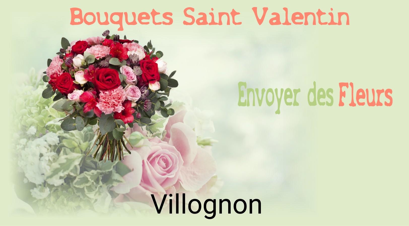 Roses de Saint-Valentin livrées à Villognon